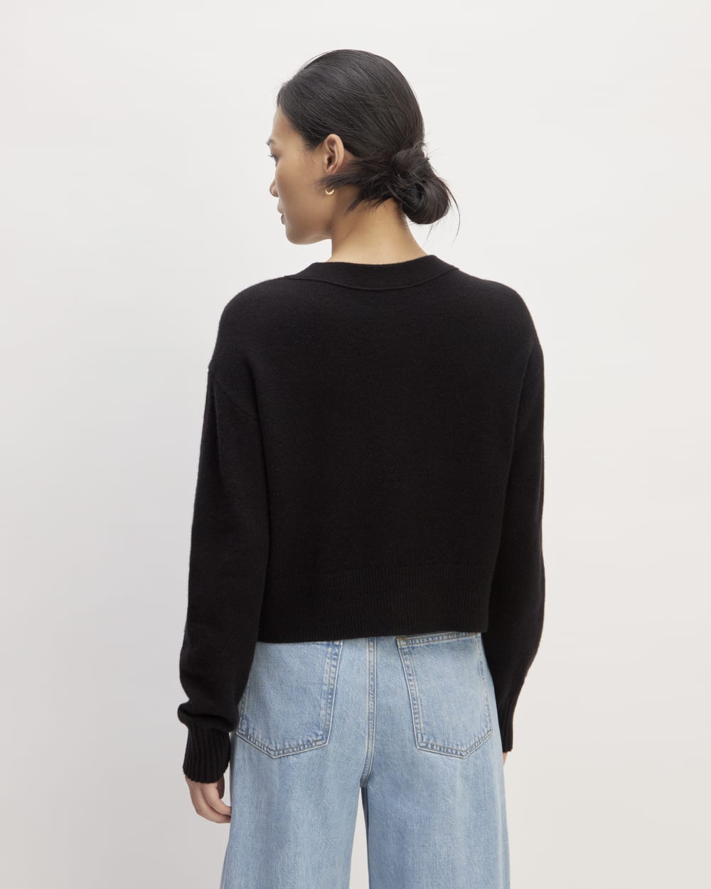 The Cashmere Cardigan | Black