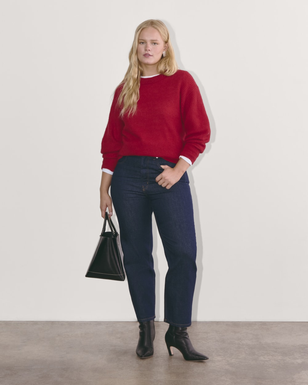 The Cocoon Crew in Alpaca | Berry Red