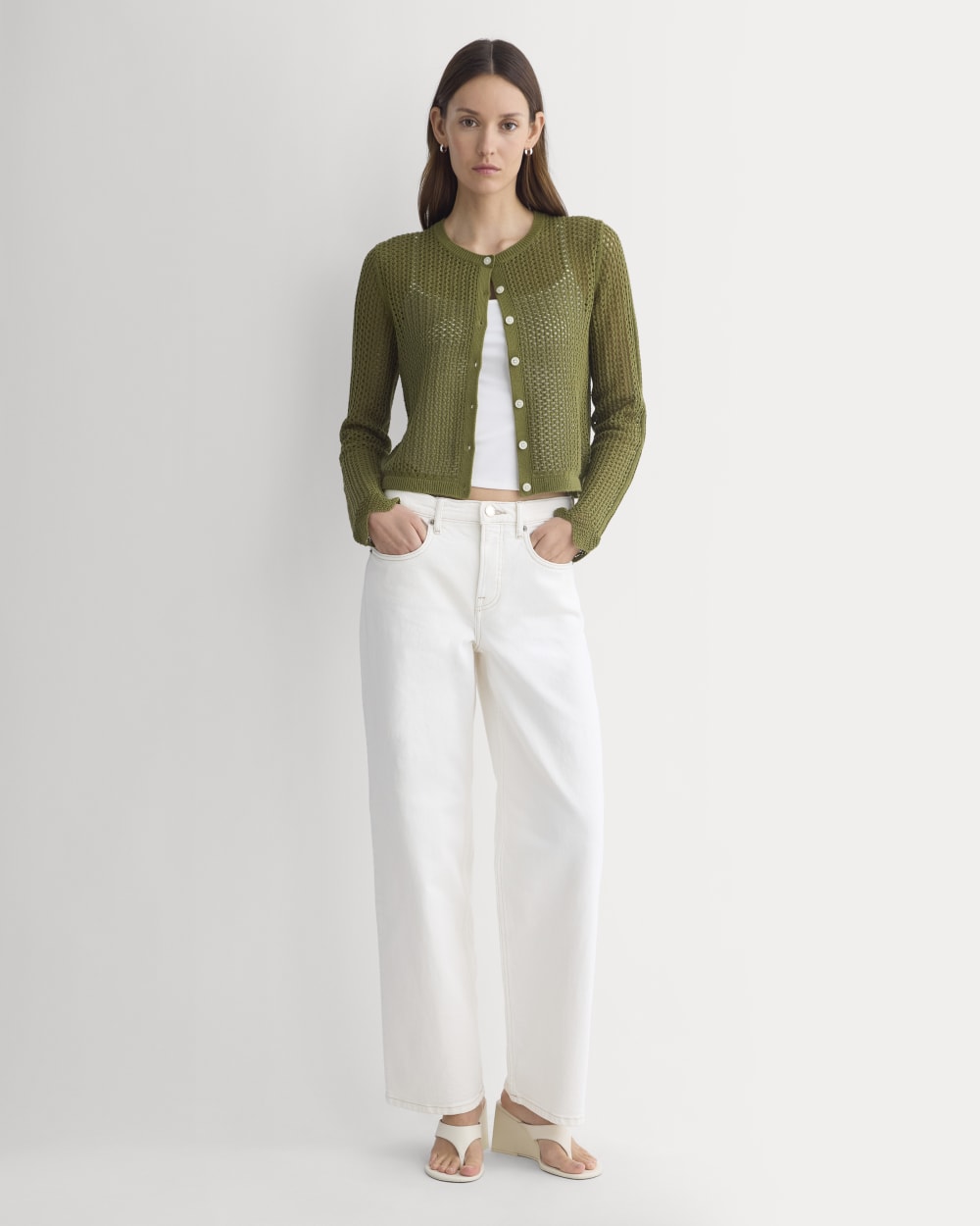 Lace-Knit Cardigan | Mayfly