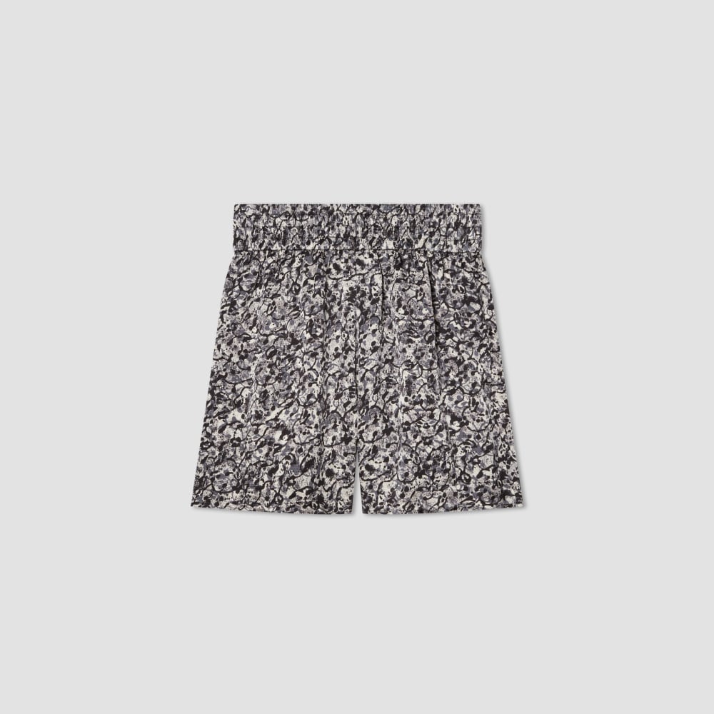 The Satin Pull-On Short | Splatter