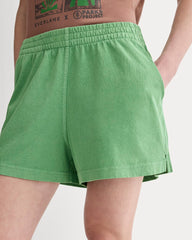 The Off-Duty Short | Green Garment Dye