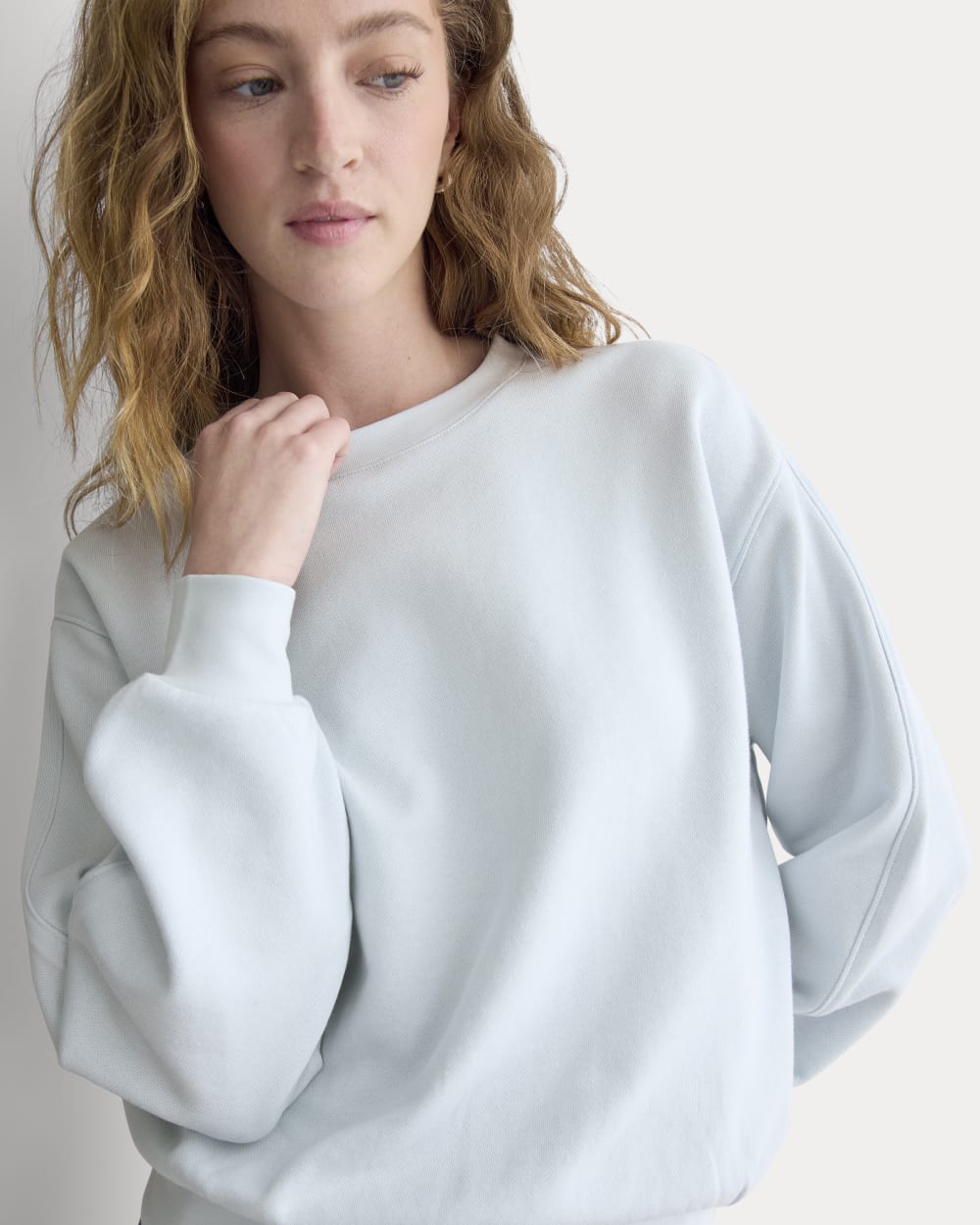 Lightweight Terry Blouson Crew | Skywriting