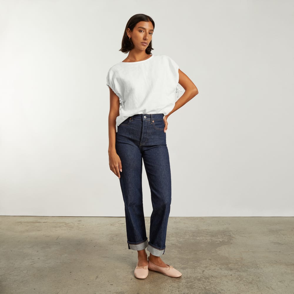 The Drawstring Tunic | White
