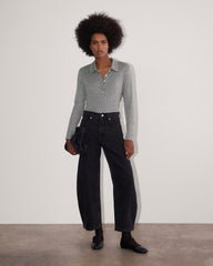The Henley in Butterluxe | Heather Charcoal
