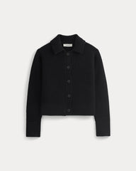 Shrunken Cardigan in Everyday Cotton | Black