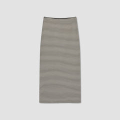 The Dream Maxi Skirt | Parchment / Black