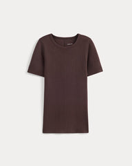 The Luxe Rib Crew | Coffee Bean