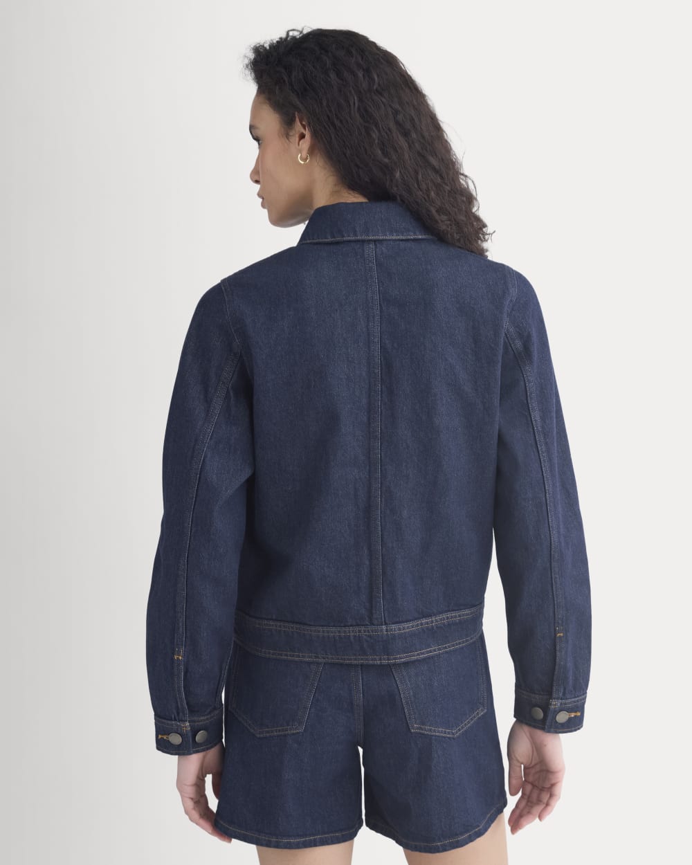 Denim Chore Jacket | Dark Indigo