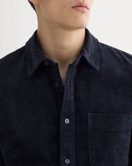 The Classic Shirt in Corduroy | Navy