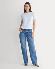 Short-Sleeve Crew in Everyday Cotton | Skywriting
