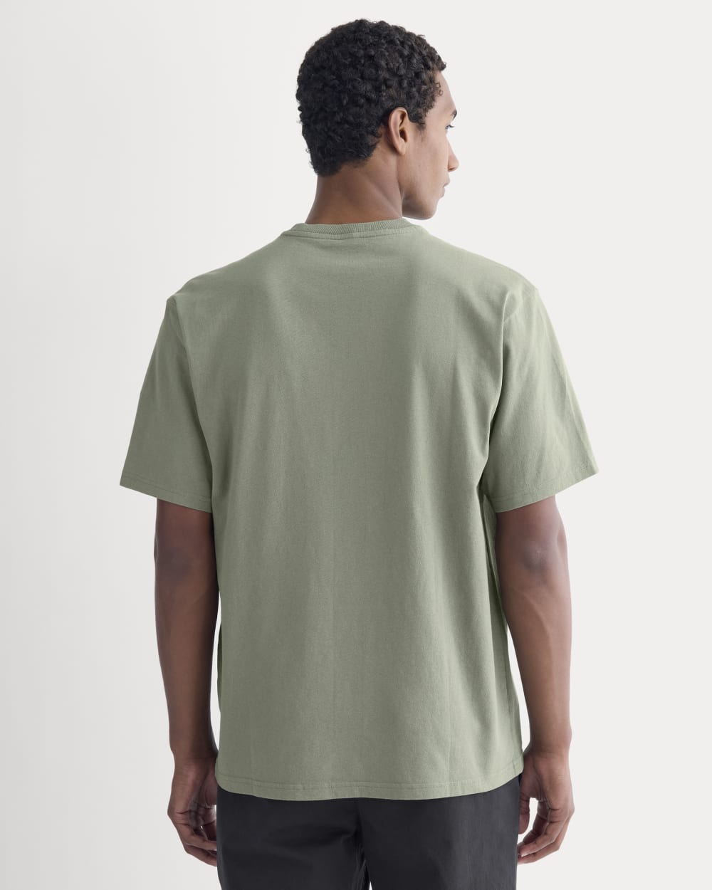 Relaxed Midweight Tee | Agave Green