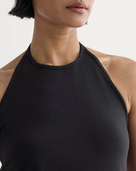 The Form Halter Top | Black
