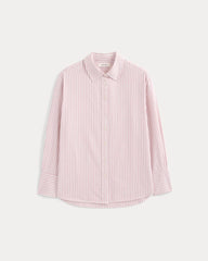 Everyday Oxford Shirt | Bone/Heather Rose