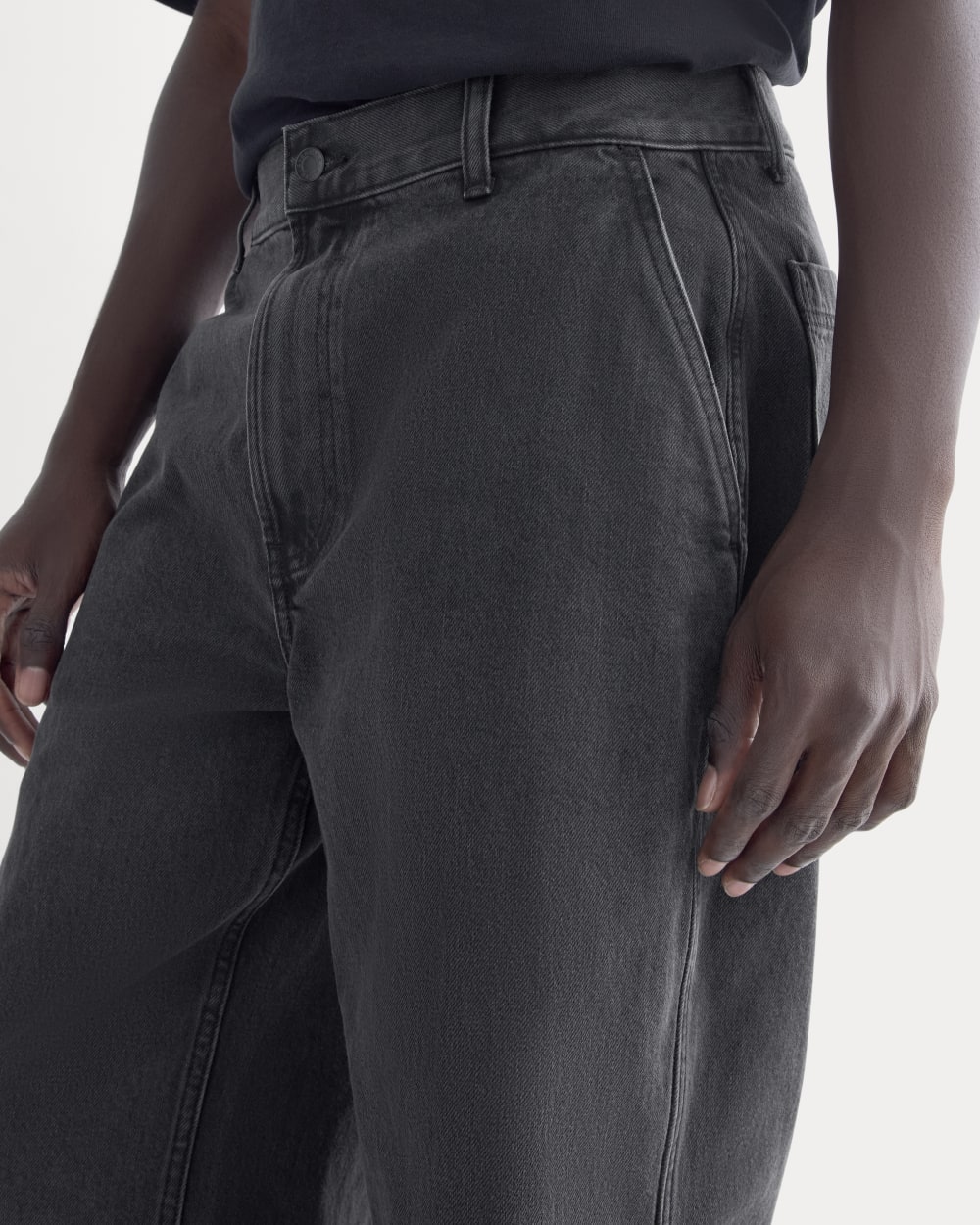 Baggy Rigid Jean | Washed Black | 30"