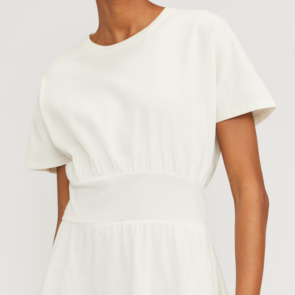 The Organic Cotton Waisted Dress | Canvas
