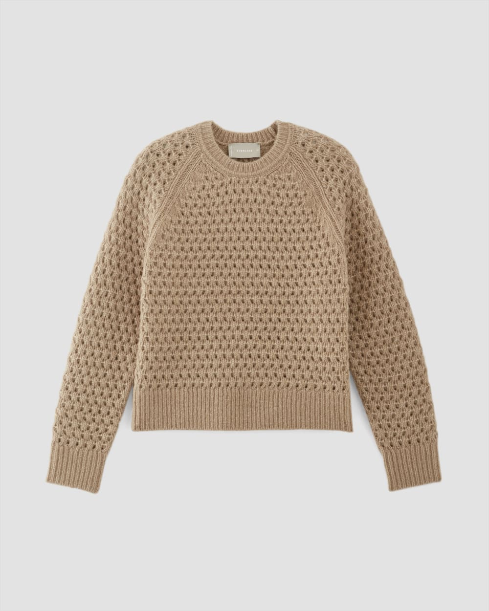 The Cloud Oversized Textured Crew | Tiger's Eye