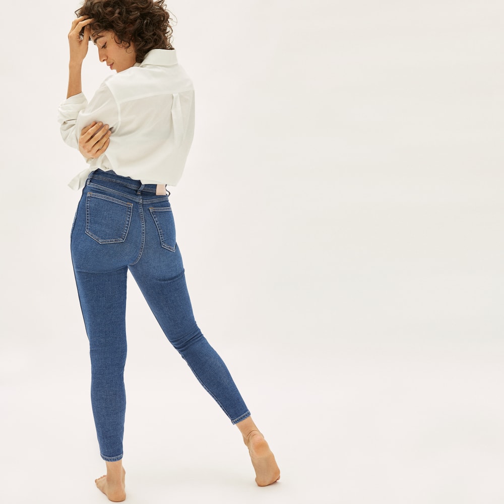The Way-High® Clean Front Skinny Jean  | Vintage Blue | 26.5" Inseam