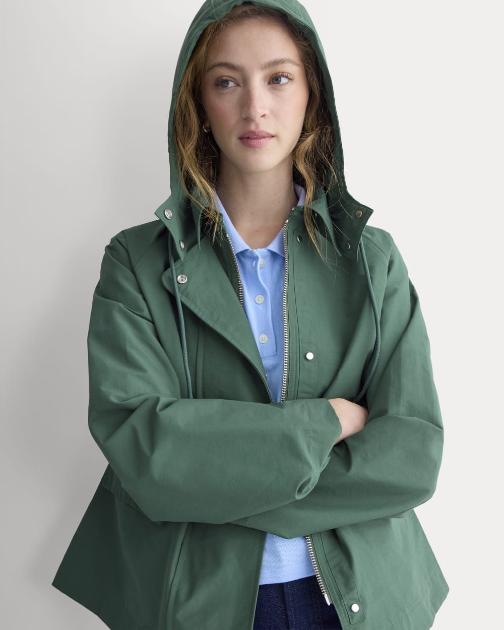 The Short Anorak | Hunter Green