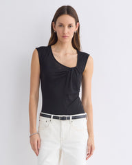 Asymmetrical Top in Butterluxe | Black