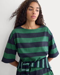 Mariner Tee | Navy/Hunter Green