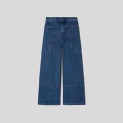 The Way-High® Gardener Cropped Jean | Vibrant Blue