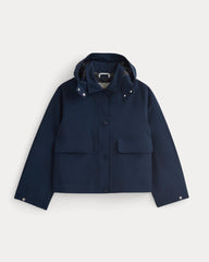 Re:Cycled Nylon Barrel Jacket | Deep Navy