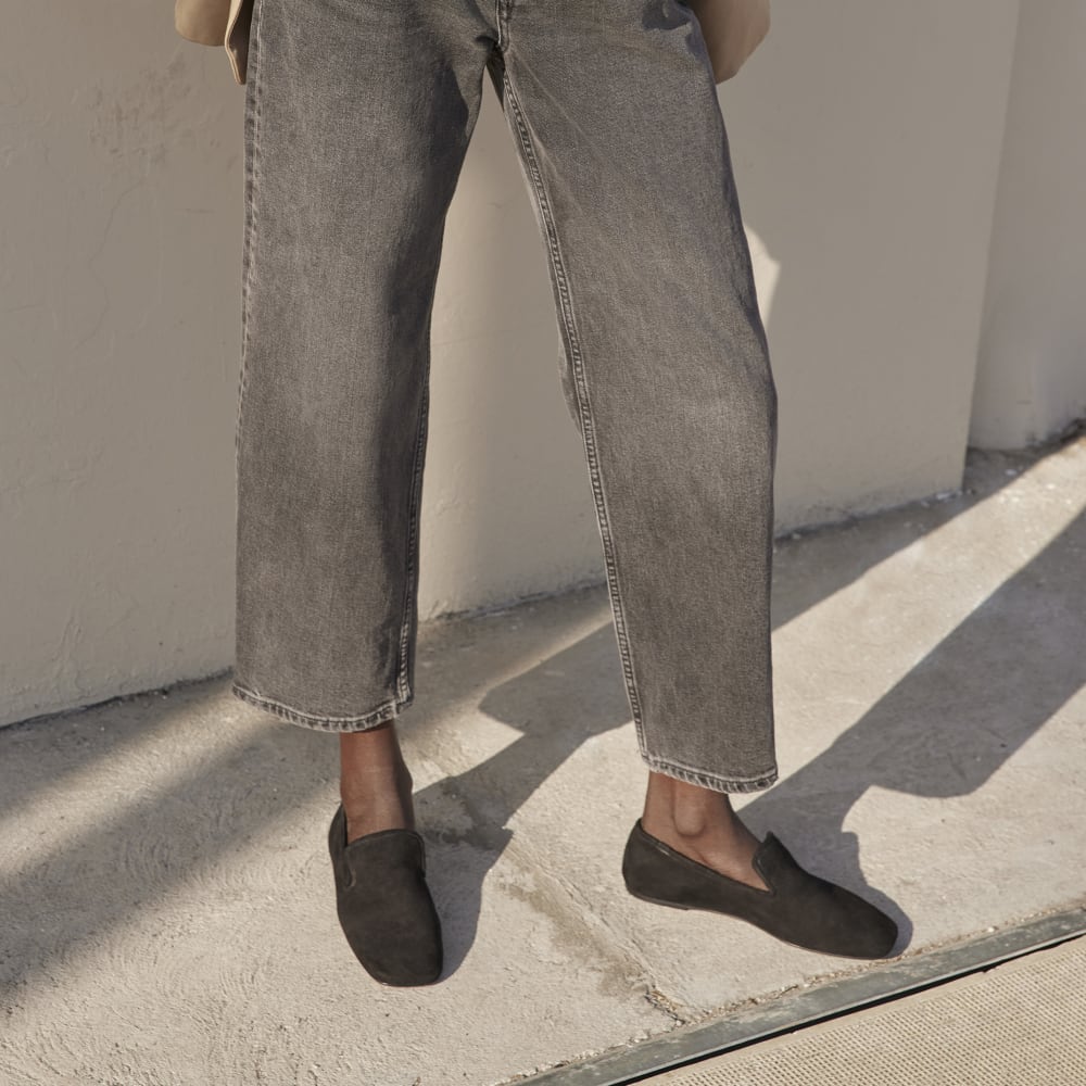 The Day Loafer | Black Suede