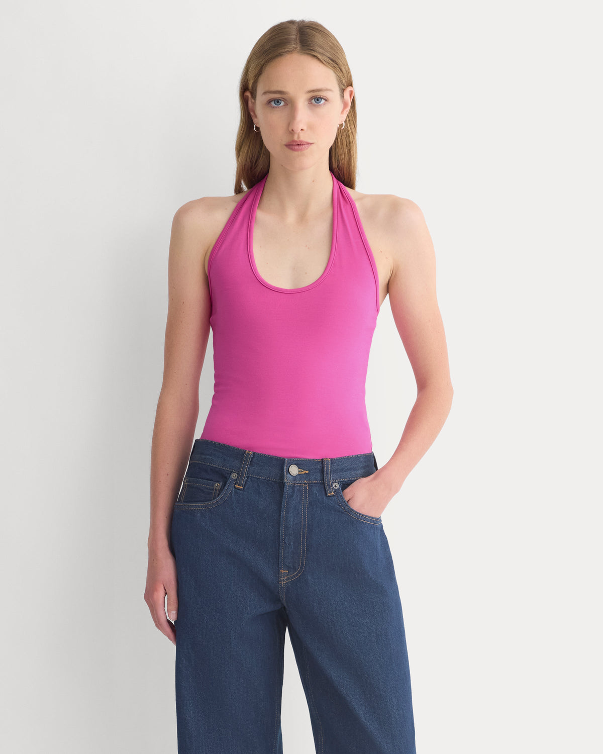 Halter Tank | Rose Violet