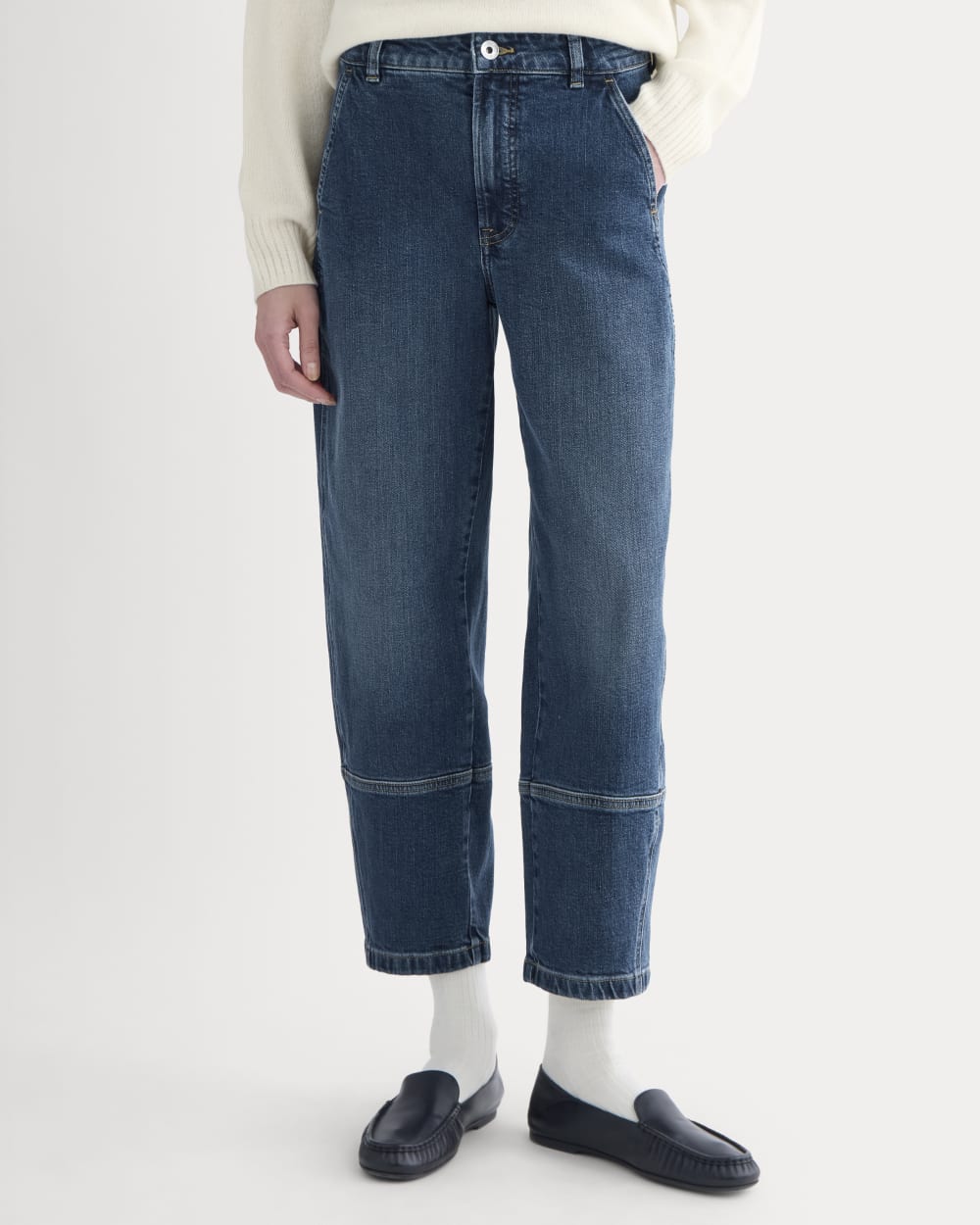 The Utility Barrel Pant | Deep Blue Indigo | Regular