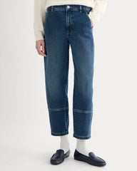 The Utility Barrel Pant | Deep Blue Indigo | Regular