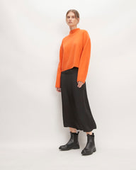 The Good Merino Wool Mockneck Sweater | Orange