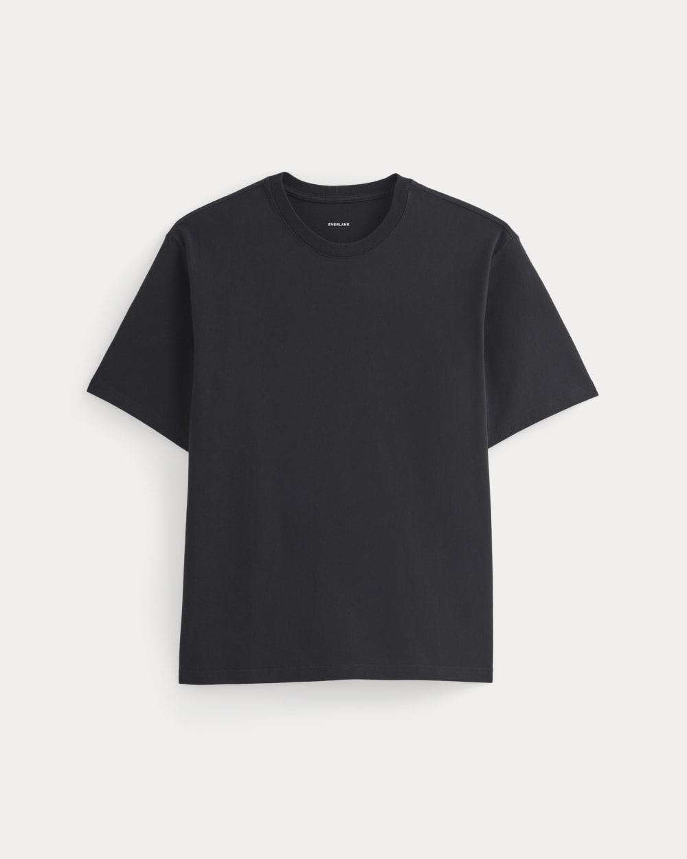 Relaxed Midweight Tee | Black