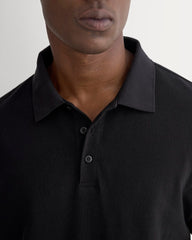 Classic Piqué Polo | Black