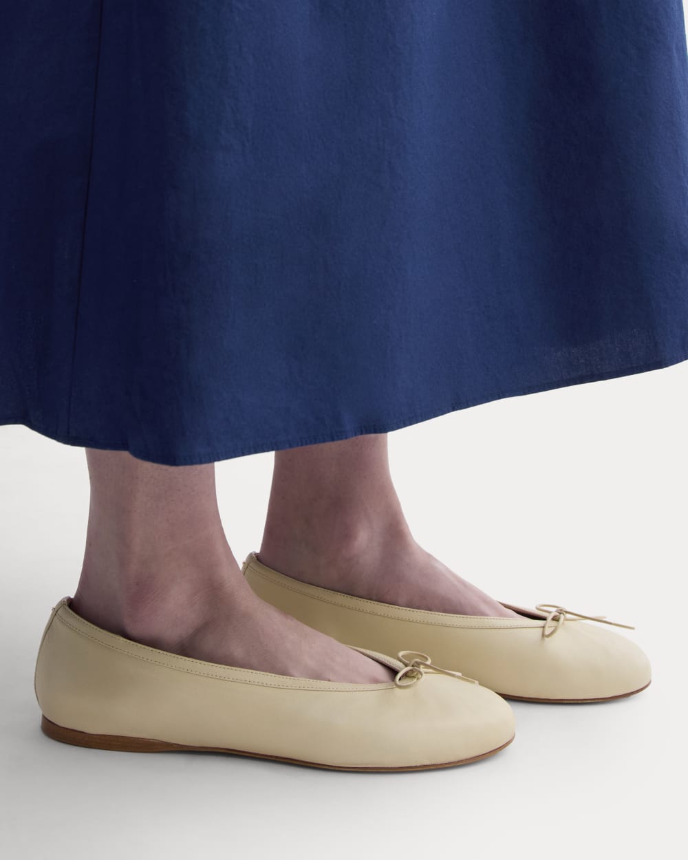 Made in Italy Ballet Flat | Crema