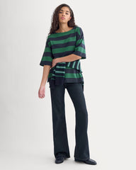 Mariner Tee | Navy/Hunter Green