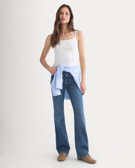 Scoopneck Cami | Bone