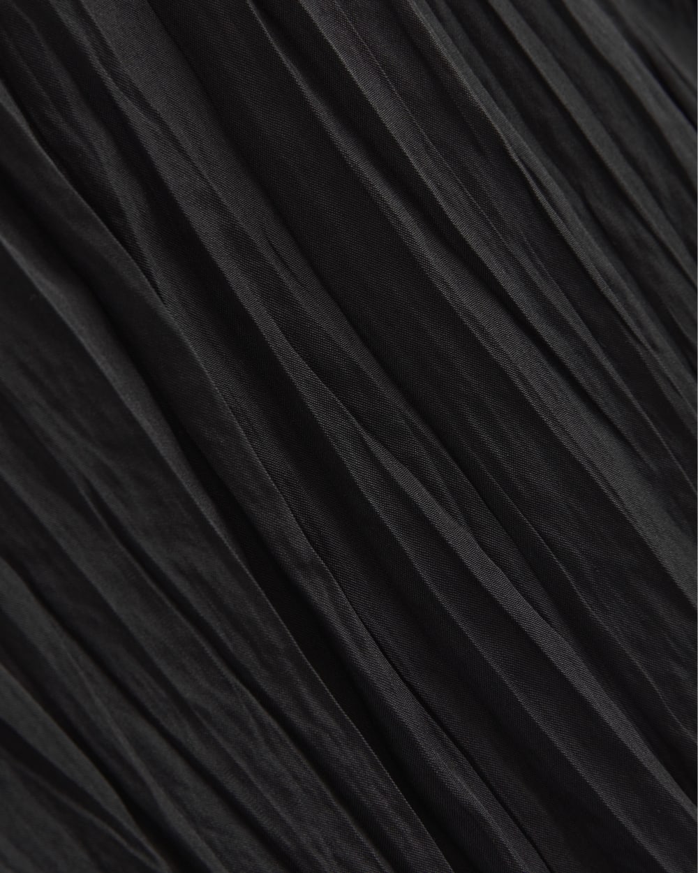 Crinkle Trapeze Tank | Black