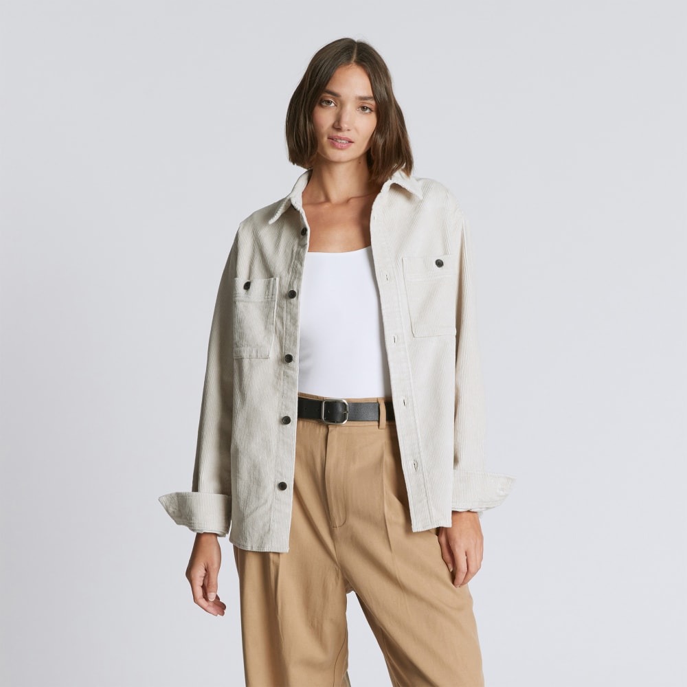 The Corduroy Everyone Overshirt | Sandstone