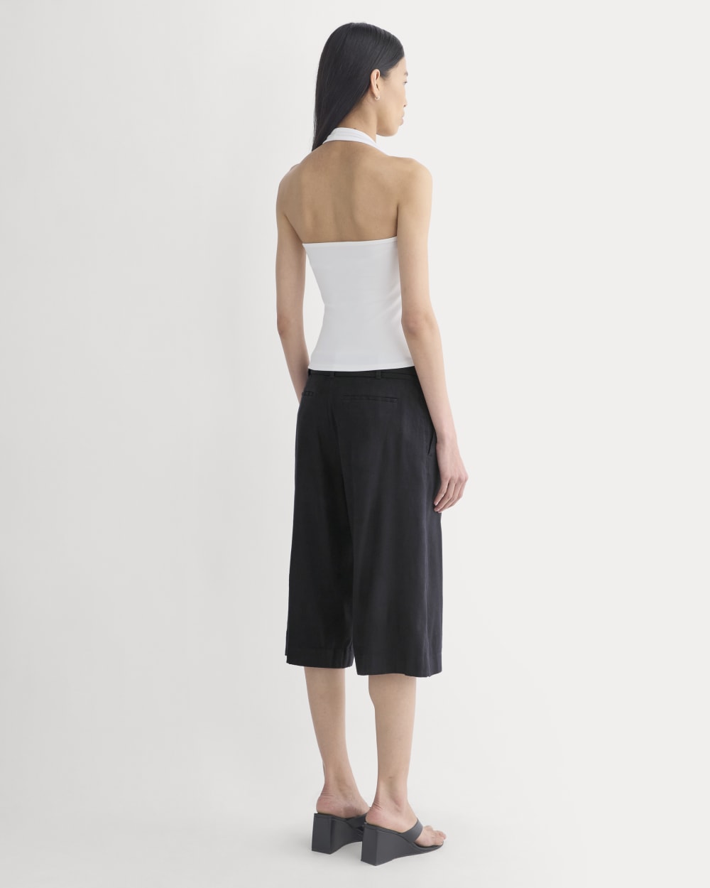 Halter Tank | White