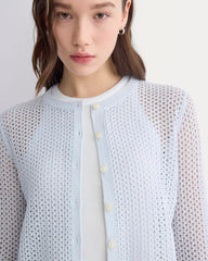 Lace-Knit Cardigan | Skywriting