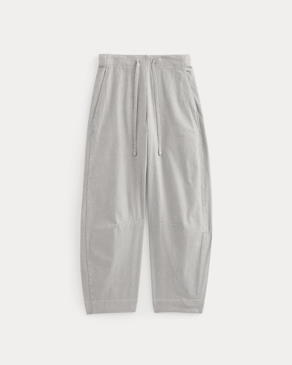 The Easy Barrel Pant | Canvas Tan / Navy