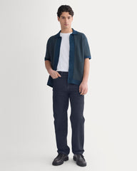 Button-Down Resort Polo | Midnight Navy/Kalamata