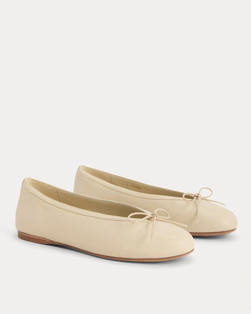 Made in Italy Ballet Flat | Crema