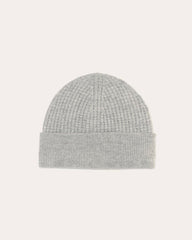 The Waffle Beanie | Heather Grey