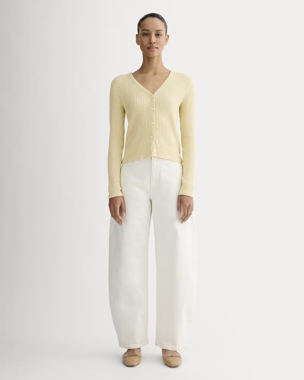 The Cozy Rib Cardigan | Banana Crepe