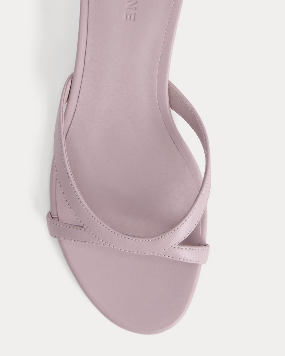 Sculpted Heel Sandal | Pale Mauve