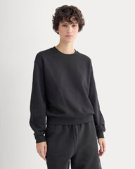 Lightweight Terry Blouson Crew | Black