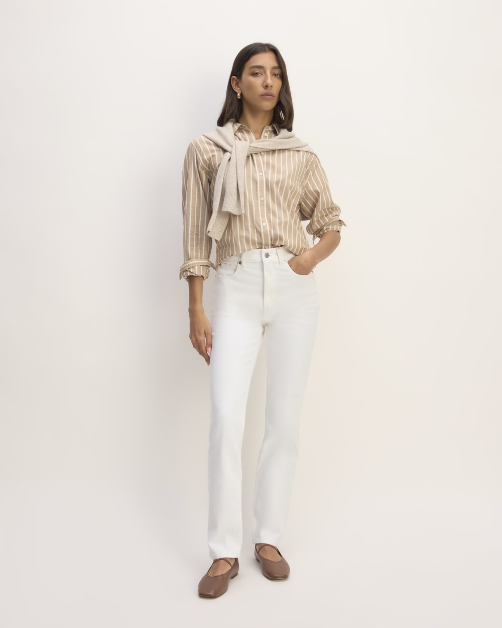 The Way-High® Slim Jean | Bright White | 29" Inseam