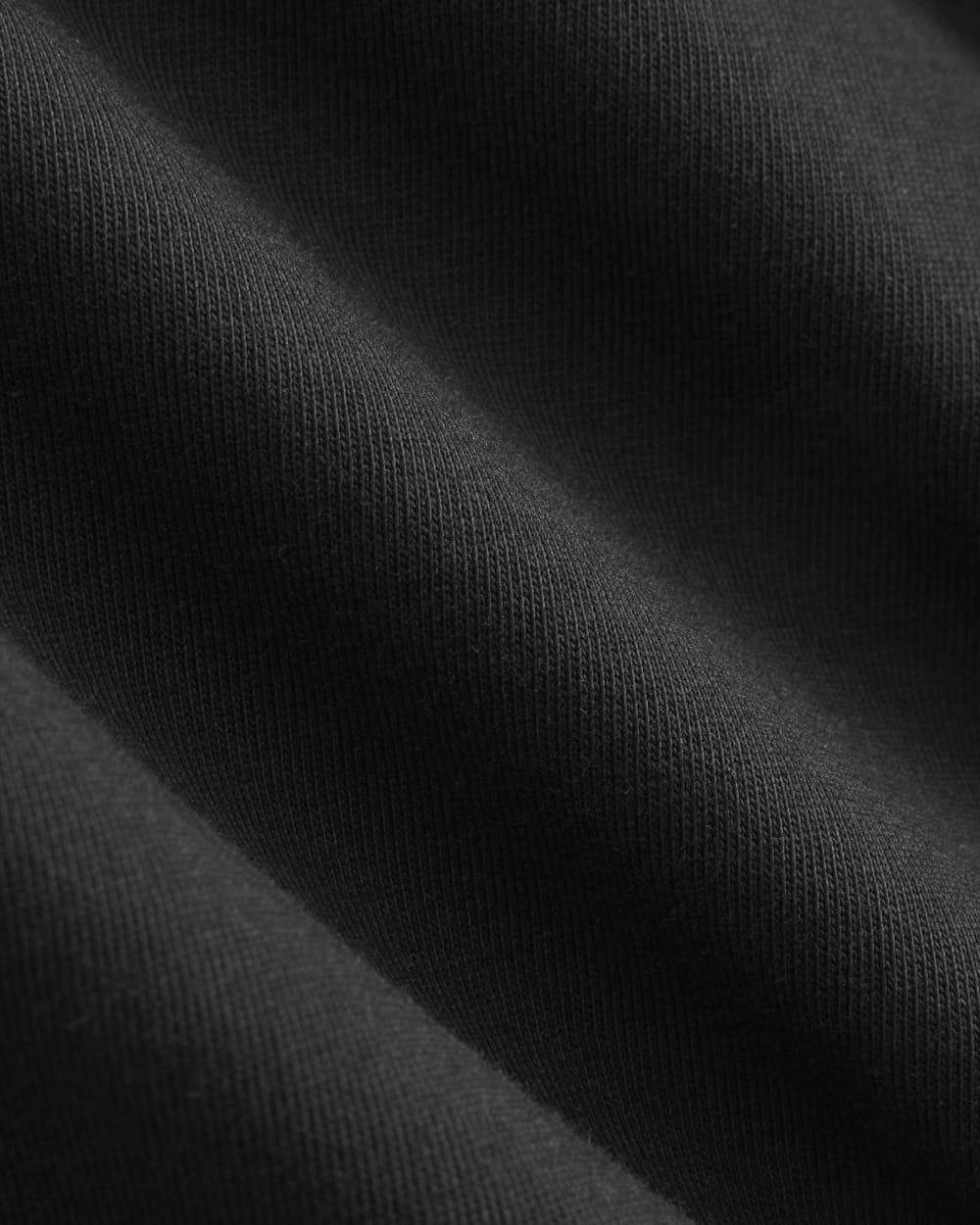 Oversized Seamed Tee | Black