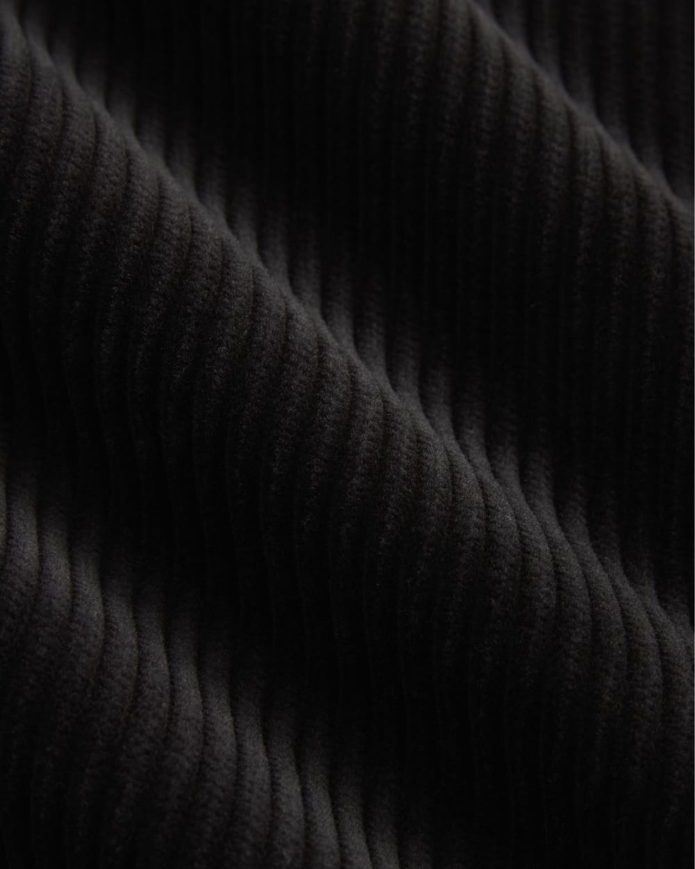 The Corduroy Mini Dress | Black